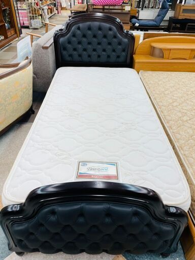 Simms(シモンズ) Beautyrest(ビューティーレスト) シングルベッド 定価￥88,900 フレームフランスベッド