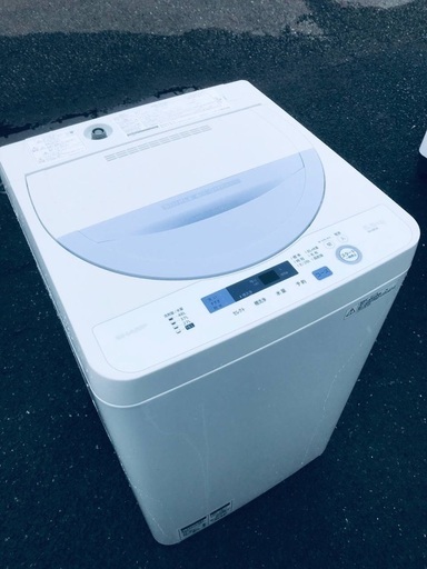 ♦️EJ1021番SHARP全自動電気洗濯機 【2017年製】