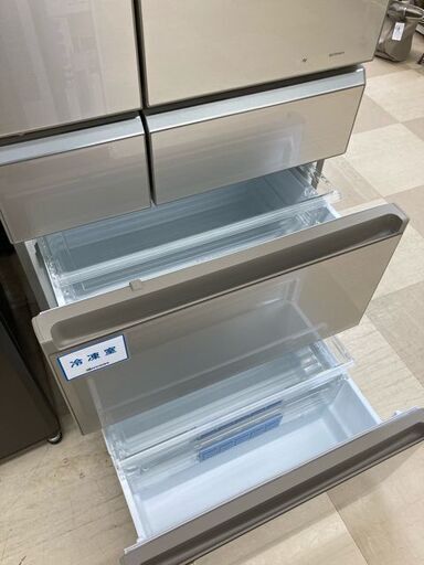 Panasonic エコナビ 6ドア冷蔵庫 2017年製 NR-F472PV パナソニック NR-F472PV-W [スノーホワイト] 価格比較 - 価格.com