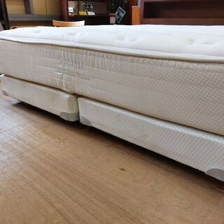 キングスダウン　レガリア　クイーンベッド　パーフェクションプライム　コンセント付【愛品倶楽部柏店】