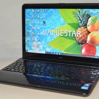 中古ノートパソコン Windows10+office NEC LS350/B core i3/大容量