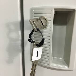 ⭕⭕⭕PH4/59　OKAMURA オカムラ ロッカー 18人用 鍵 4518FZ-Z13 W900×D450×H1790㎜ 中古品 6段×3列　直接引取限定⭕⭕⭕