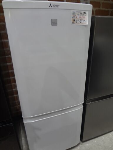 三菱　2016年製　146L　冷蔵庫　MR-P15EA-KW　モノ市場東海店