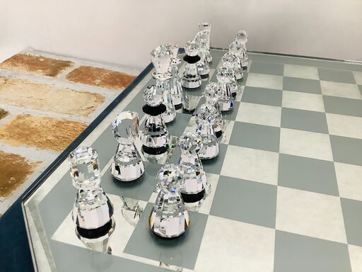 SWAROVSKI(スワロフスキー)クリスタルチェスセット