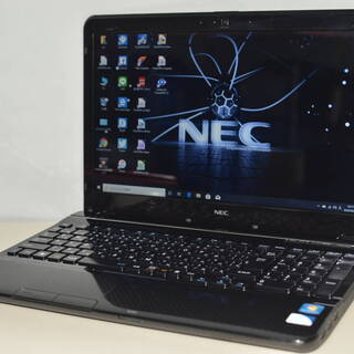 中古ノートパソコン Windows10+office 大容量HDD750GB NEC LS150/H
