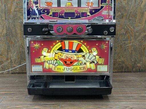 札幌 引き取り ☆営業所留め スロット パチスロ 北電子 I’m JUGGLER/アイムジャグラーEX 実機 コイン不要機付き 家庭用電源仕様 0002412