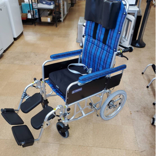 🕺肘掛け🕺標準型脱着仕様🌼フルリクライニング車椅子🌈　RR53-...
