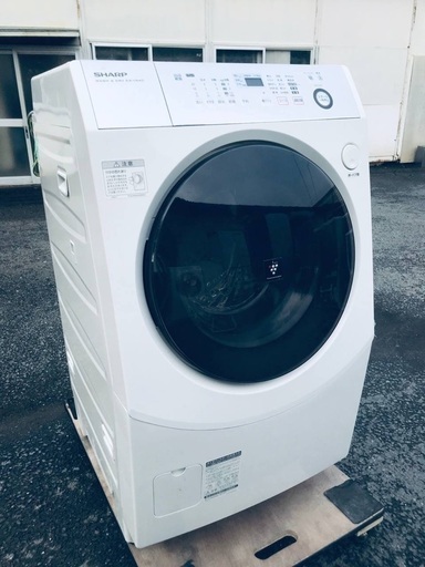 ♦️EJ1042番SHARPドラム式洗濯乾燥機 【2014年製】