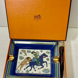 エルメス◼️トレイ◼️陶器◼️稀少デザイン