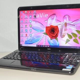 中古ノートパソコン 最新Windows10+office NEC LS550/E core i5-2410M 
