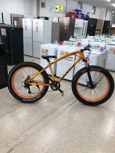ファットバイク❕　26インチ❕　中古　防犯登録いたします❕　R1109