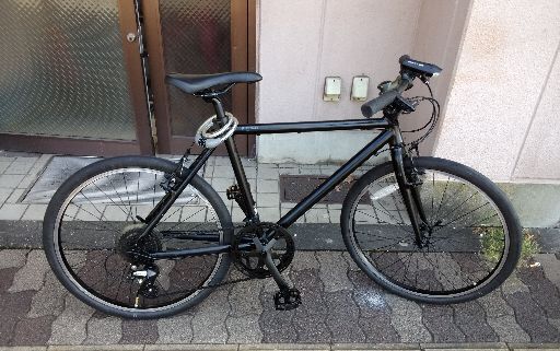 美品☆RITEWAY[ライトウェイ]Shepherd 24吋クロスバイク アルミ/8speed/ブラック