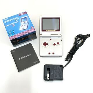 ゲームボーイアドバンスSP AGS-001 ファミコンカラー 本体 箱/説明書 ...