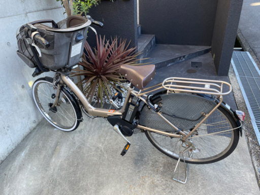 ブリヂストン　電動自転車　チャイルドシート付き