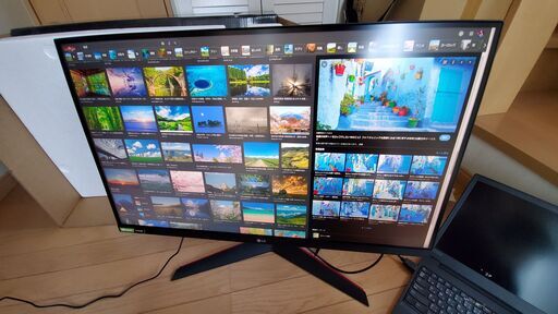 ディスプレイ LG 27gl850 ゲーミングモニター