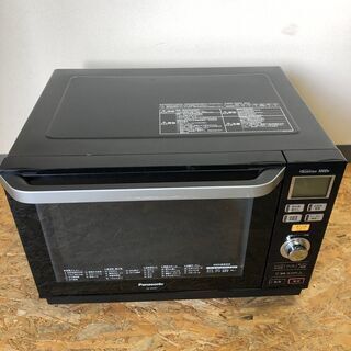 【Panasonic】 パナソニック オーブン レンジ 容量26L NE-MS261-K 2015年製.