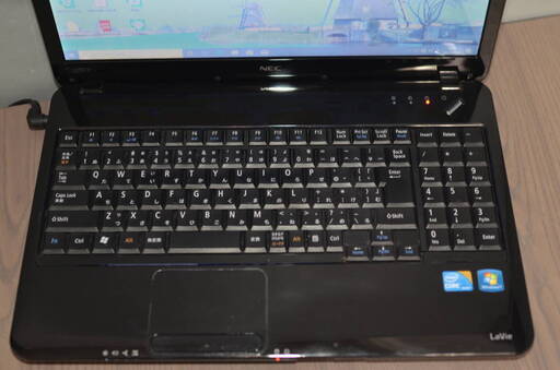中古ノートパソコン Windows10+office 大容量HDD750GB NEC LS550/C