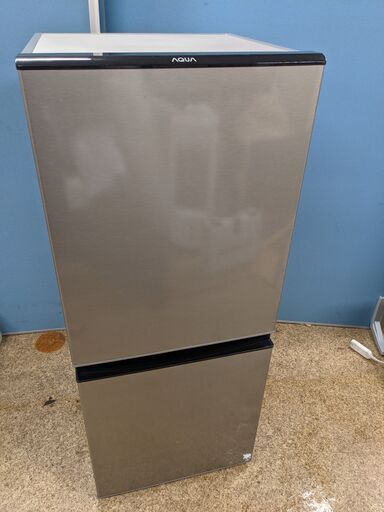 (売約済み)高年式2020年製]AQUA アクア ノンフロン冷凍冷蔵庫 126L　AQR-J13J(S)