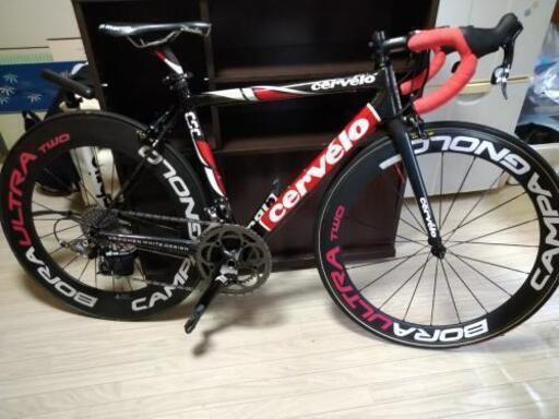 cervelo サーヴェロ　r3 R3 　コンポ　SRAM　フルカーボンホイール　ビンディングペダル付