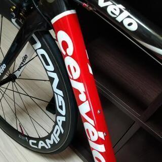 cervelo サーヴェロ　r3 R3 　コンポ　SRAM　フルカーボンホイール　ビンディングペダル付