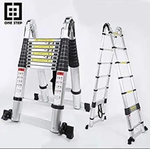 伸縮はしご 最長2M〜5M 耐荷重150kg スーパーラダー