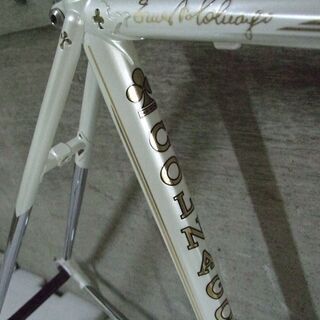 COLNAGO ARABESQUE 　コルナゴ　アラベスク　フレーム51サイズ　ホワイトゴールド　新品