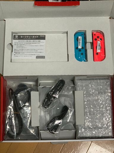 新型 美品 Nintendo Switch Joy-Con ネオンブルー周辺機器