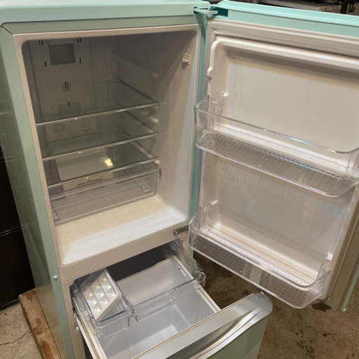 売約済み】 DR-C15AM 冷蔵庫 アクアミント [2ドア /右開きタイプ /150L