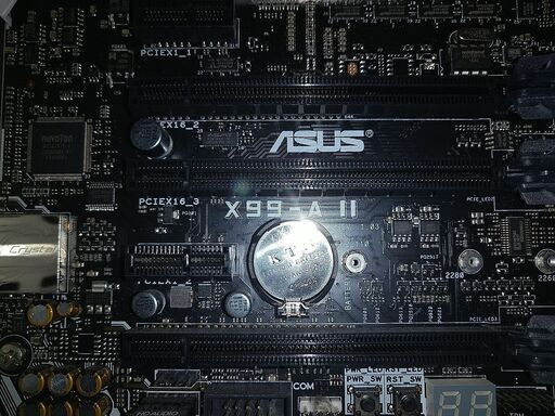 ASUS X99-AⅡベアボーン DIMM×8 HDD500G LGA2011-V3 M.2 U.2 USB3.1