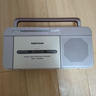 AM/FMラジオカセットレコーダー