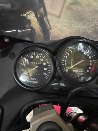 ZZR400K kawasaki 実働 書類付き