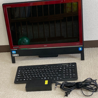 一体型デスクトップPC NEC VN770 レッド