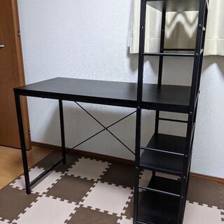 パソコンデスク ラック一体 幅100cm