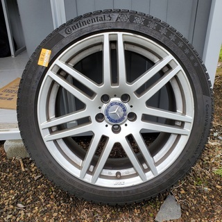 ベンツ Eクラス W212 245/40/R18 スタッドレス ホイール
