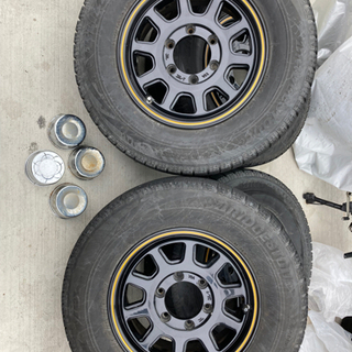 ハイエース ホイール（スタッドレス付）4本セット 215/70/R15 値下げ 