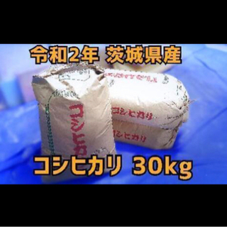【ラスト1袋】令和2年 茨城県産コシヒカリ 30kg 【古米】