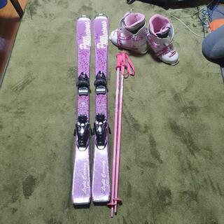 連休中プレゼント有】スキー板(SALOMON)＆ブーツ(HANSON) レディース 弛れ