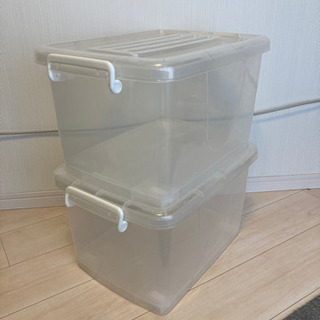 商談中 ニトリ蓋付き収納ボックス2つセット ひろみん 守口の家具の中古あげます 譲ります ジモティーで不用品の処分