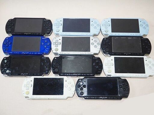 【苫小牧バナナ】ジャンク!!!SONY/ソニー PSP2000 プレイステーションポータブル 11台セット 現状渡し 部品取りに♪