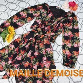 MAILLE DEMOISELLE 花柄 ワンピース