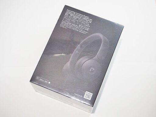 【苫小牧バナナ】新品未開封 Beats/ビーツ MRJ62PA/A エレクトロニクス ノイズキャンセリング ワイヤレスヘッドホン Solo Pro ブラック♪