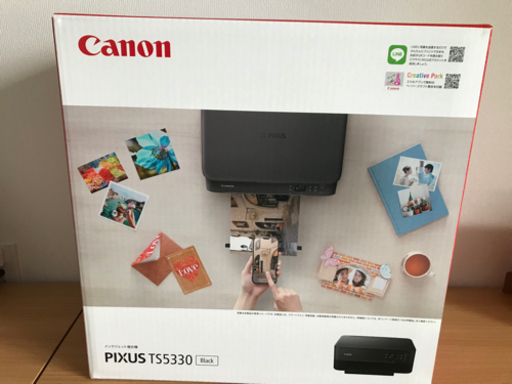 プリンター　canon pixusTS55330  ブラック（未使用品）