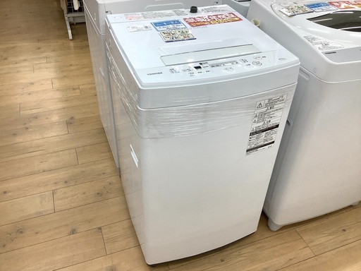 安心の1年保証付き！TOSHIBA(トウシバ)の2019年製全自動洗濯機！