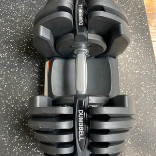 [取引中]Bowflex5.1アジャストベンチ, 可変式ダンベル40kg✖️2, 防音マット