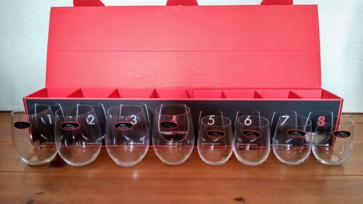 RIEDEL リーデル・オー　ワインタンブラー　8個セット新品未使用　メルロー4個、シャルドネ4個