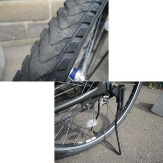 自転車 28インチ ブリヂストン ステップクルーズ 3段変速 マットカーキ カゴ付き BRIDGESTONE STEPCRUZ ママチャリ 札幌市東区 新道東店