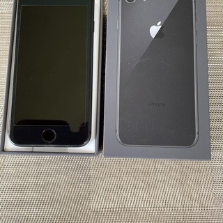 iPhone - iPhone8 au 新品未使用 スペースグレー Apple iPhone8スペースグレー 64GB