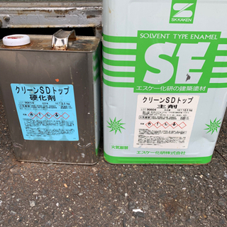 SKクリーントップクリヤー塗料主材硬化剤セット