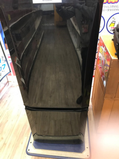 MITSUBISHI　2ドア冷凍冷蔵庫　MR-P15W-B　2012年製
