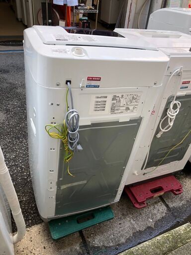 ☆中古 激安！！ ￥9,800！！　Haier　5.0kg全自動洗濯機　2015年製　JW-K50K型　幅53㎝ｘ奥行52㎝ｘ高さ94㎝　【BBI065】
